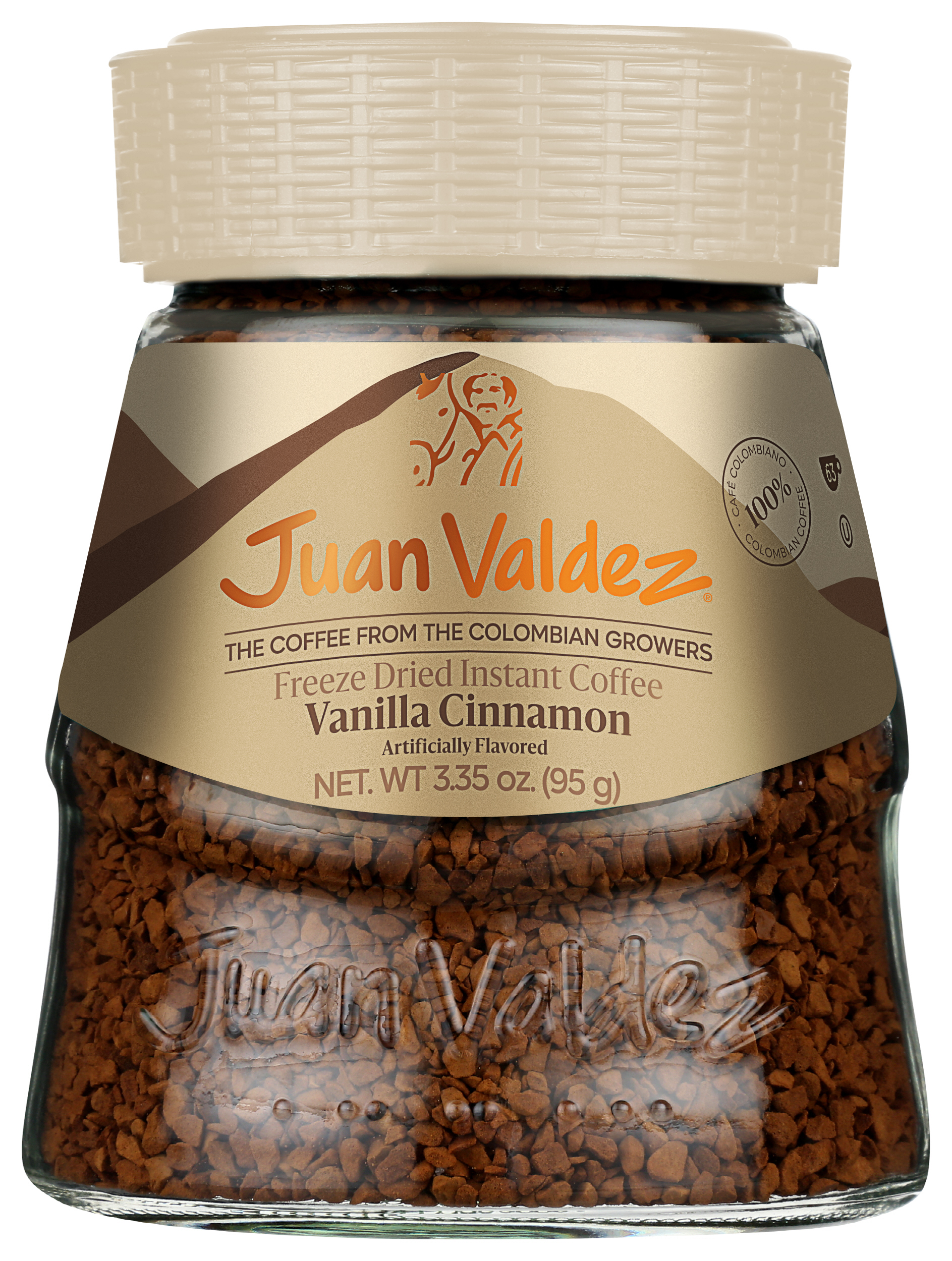 Café seco con aroma a vainilla