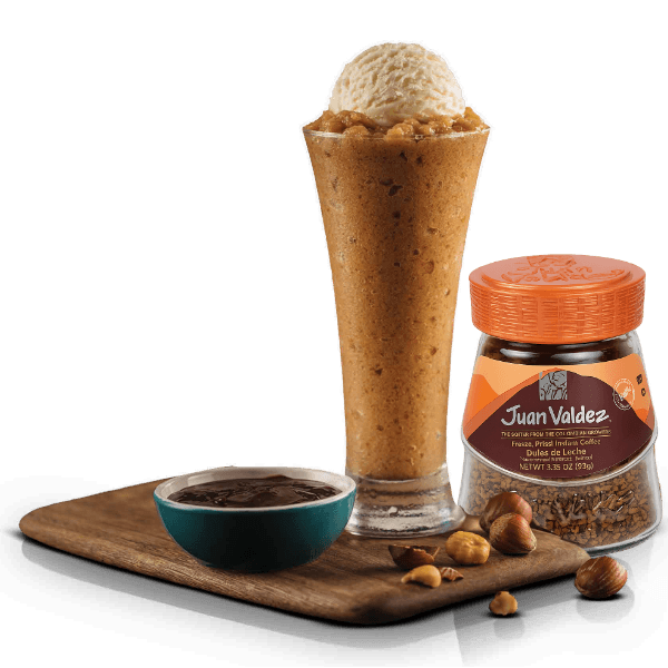 Frappé de dulce de leche