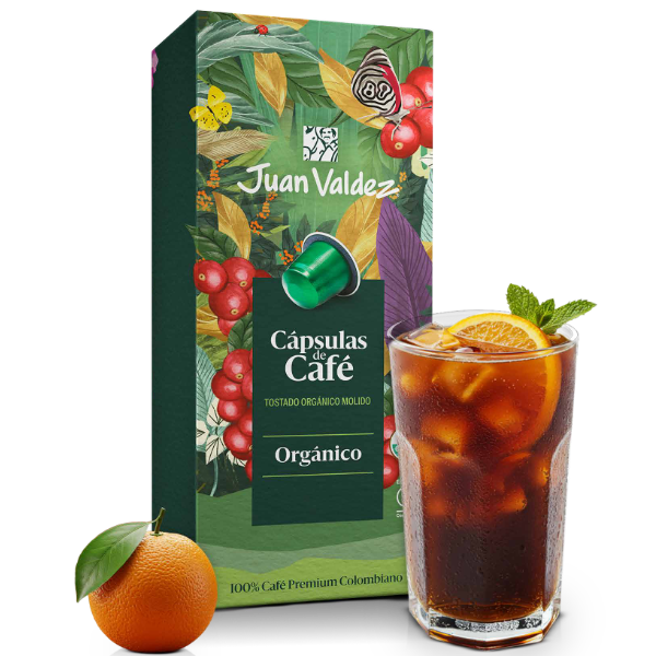 Café helado de naranja